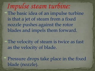 FUNDAMENTALS OF STEAM TURBINES AND COMPONENTS.pptx