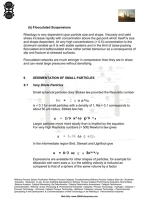Deflocculated Particle System Fundamentals of Suspensions & Dispersion's | PDF