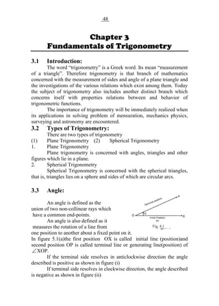 Fundamentals Of Trigonometry Pdf Fundamentals Of Trigonometry Pdf