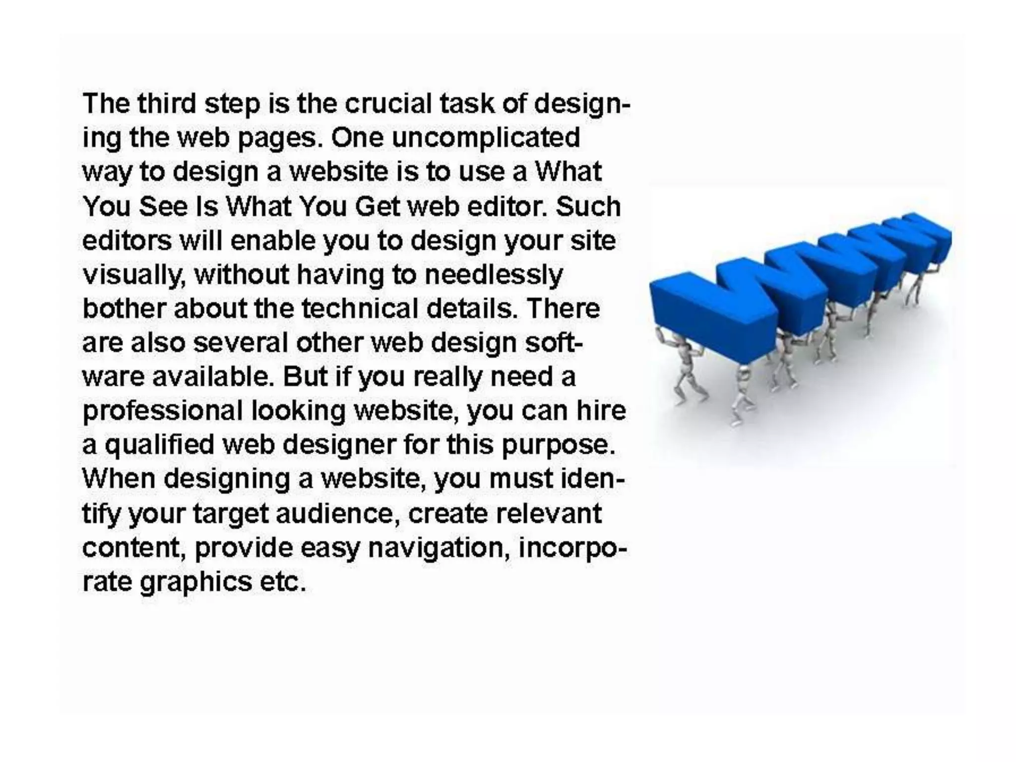 Fundamentals of web development