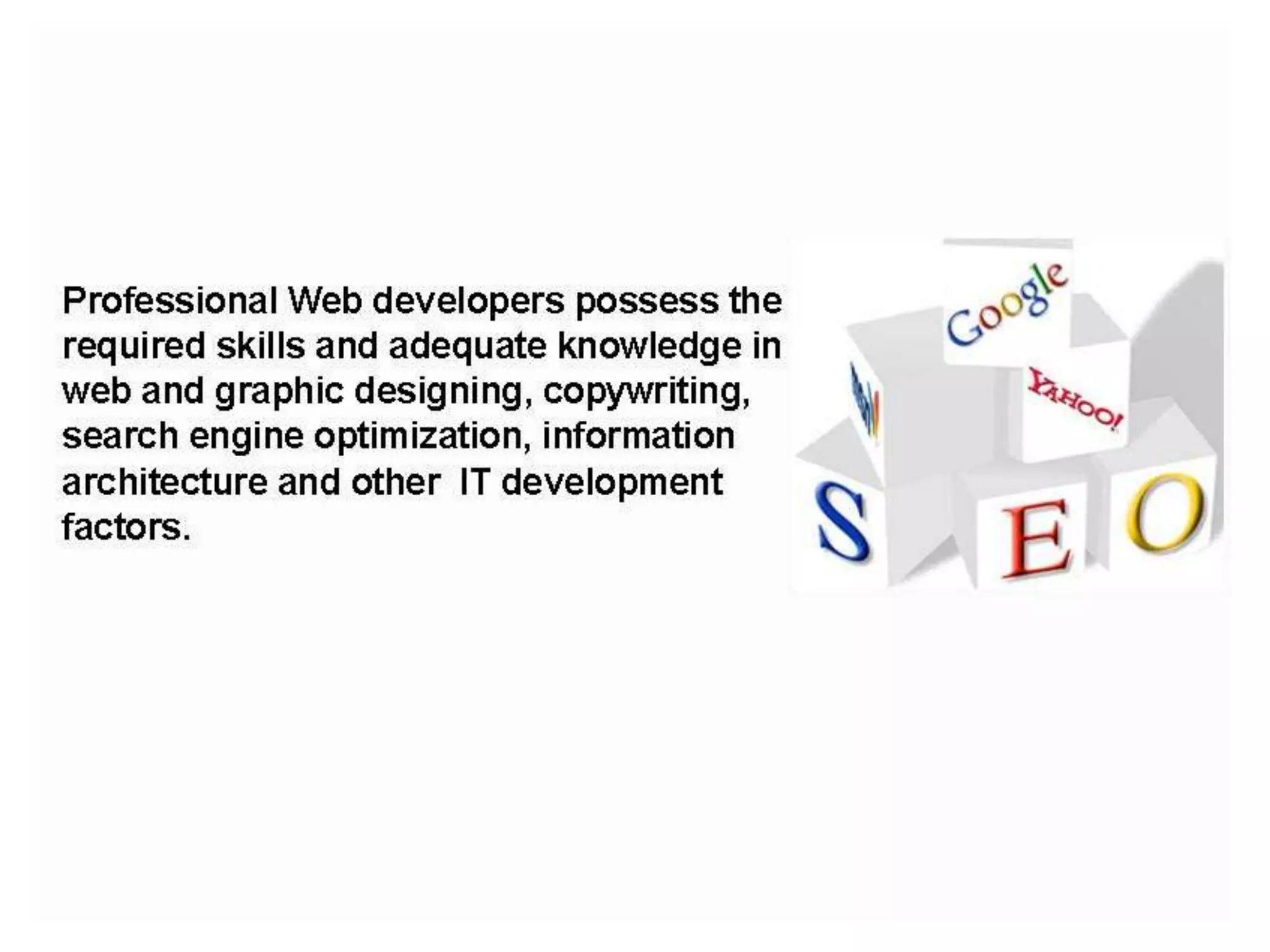 Fundamentals of web development