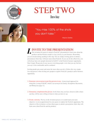 FREELIFE Fundamentals Success