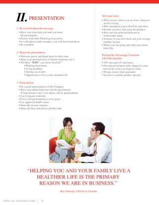 FREELIFE Fundamentals Success