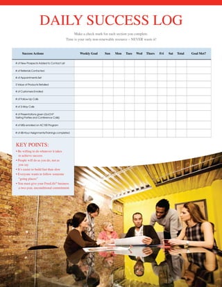 FREELIFE Fundamentals Success