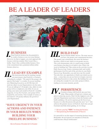 FREELIFE Fundamentals Success