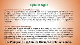 #Fundamental understanding of agile - By SN Panigrahi | PDF