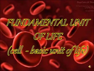 Fundamental unit of life