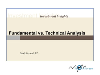 Fundamental vs technical | PPT