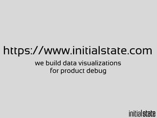 https://www.initialstate.com
we build data visualizations
for product debug
 