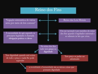 Fundamentação da Metafísica dos Costumes - Immanuel Kant 2ª SECÇÃO