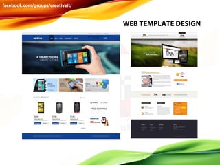 WEB TEMPLATE DESIGN

 