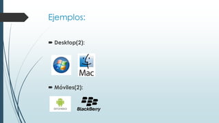 Ejemplos:
 Desktop(2):
 Móviles(2):
 