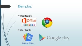 Ejemplos:
 Desktop(2):
 Móviles(2):
 