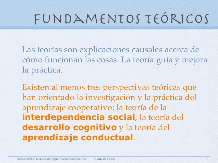 Fundamentos Teóricos