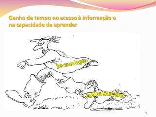 Ganho de tempo no acesso à informação e
na capacidade de aprender




                                          15
 