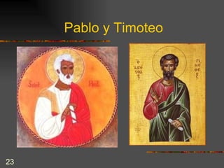 Pablo y Timoteo 