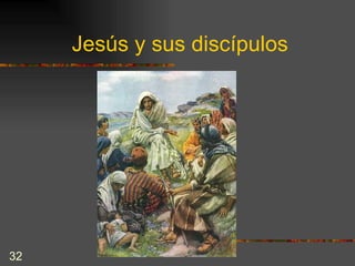 Jesús y sus discípulos 