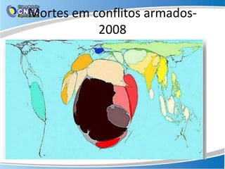 Mortes em conflitos armados-
2008
 