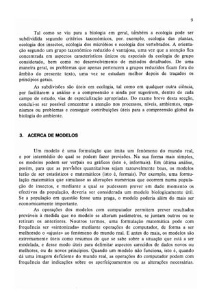 Livro: Fundamentos de ecologia