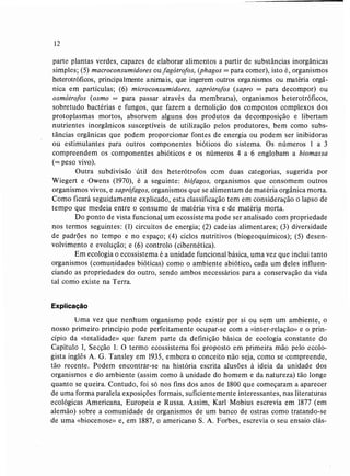 Livro: Fundamentos de ecologia