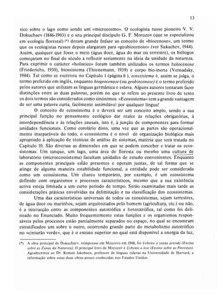 Livro: Fundamentos de ecologia