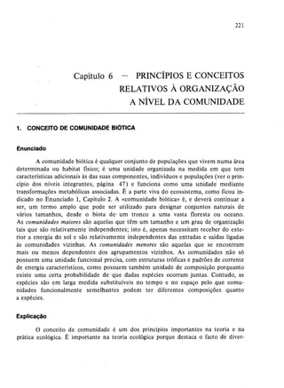 Livro: Fundamentos de ecologia