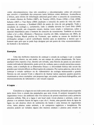 Livro: Fundamentos de ecologia