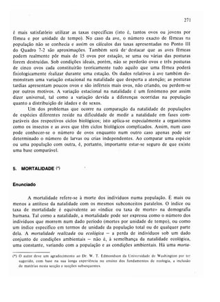 Livro: Fundamentos de ecologia