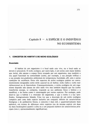 Livro: Fundamentos de ecologia