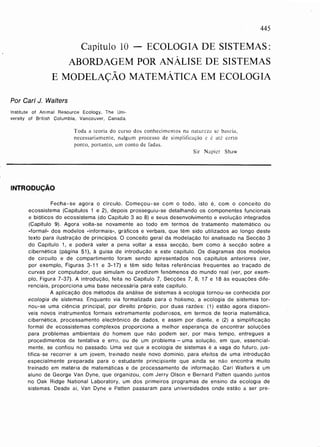 Livro: Fundamentos de ecologia