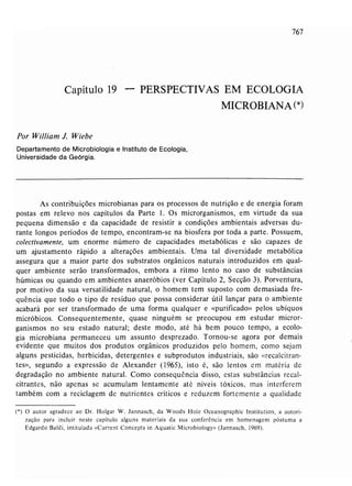 Livro: Fundamentos de ecologia