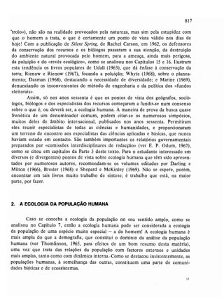 Livro: Fundamentos de ecologia