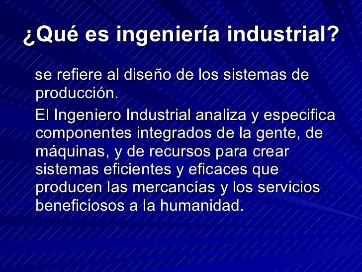 Fundamentos De Ingenieria Industrial