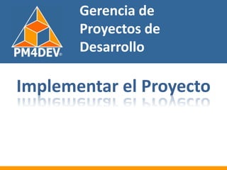 Fundamentos de al Gerencia de Proyectos