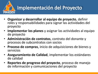 Fundamentos de al Gerencia de Proyectos