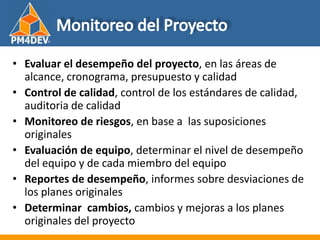 Fundamentos de al Gerencia de Proyectos
