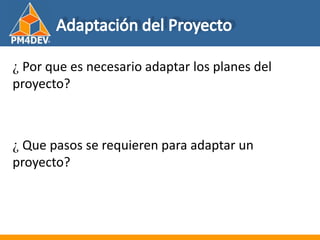 Fundamentos de al Gerencia de Proyectos