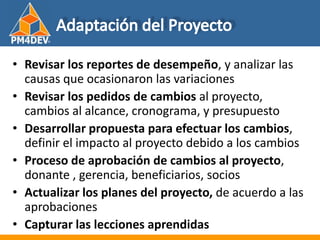 Fundamentos de al Gerencia de Proyectos
