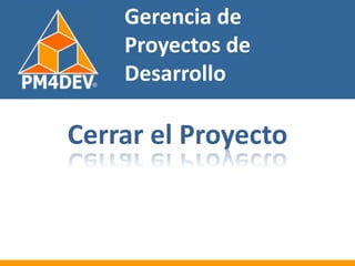 Fundamentos de al Gerencia de Proyectos