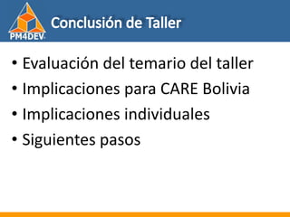 Fundamentos de al Gerencia de Proyectos