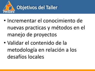 Fundamentos de al Gerencia de Proyectos