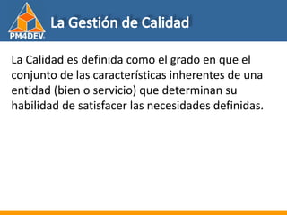 Fundamentos de al Gerencia de Proyectos