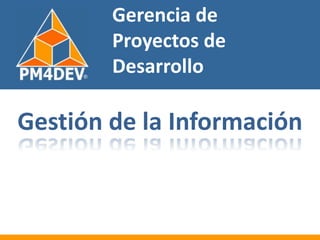 Fundamentos de al Gerencia de Proyectos
