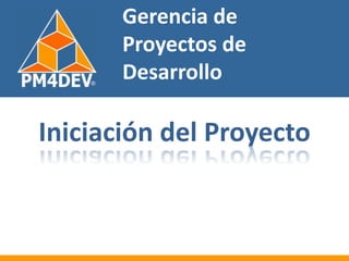 Fundamentos de al Gerencia de Proyectos