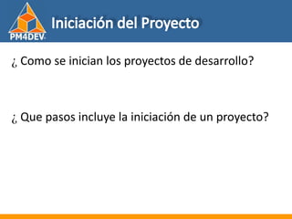 Fundamentos de al Gerencia de Proyectos