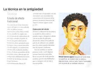 La técnica en la antigüedad
 