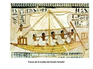Fresco de la tumba del faraón Senefer
 