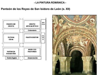 Panteón de los Reyes de San Isidoro de León (s. XII)
- LA PINTURA ROMÁNICA -
 