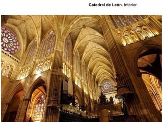 Catedral de León. Interior
 