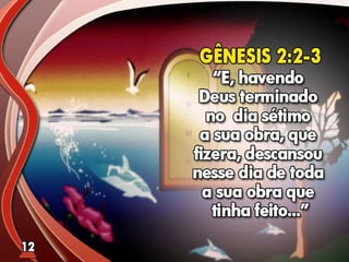 Fundamentos Bíblicos 11 - Sábado
